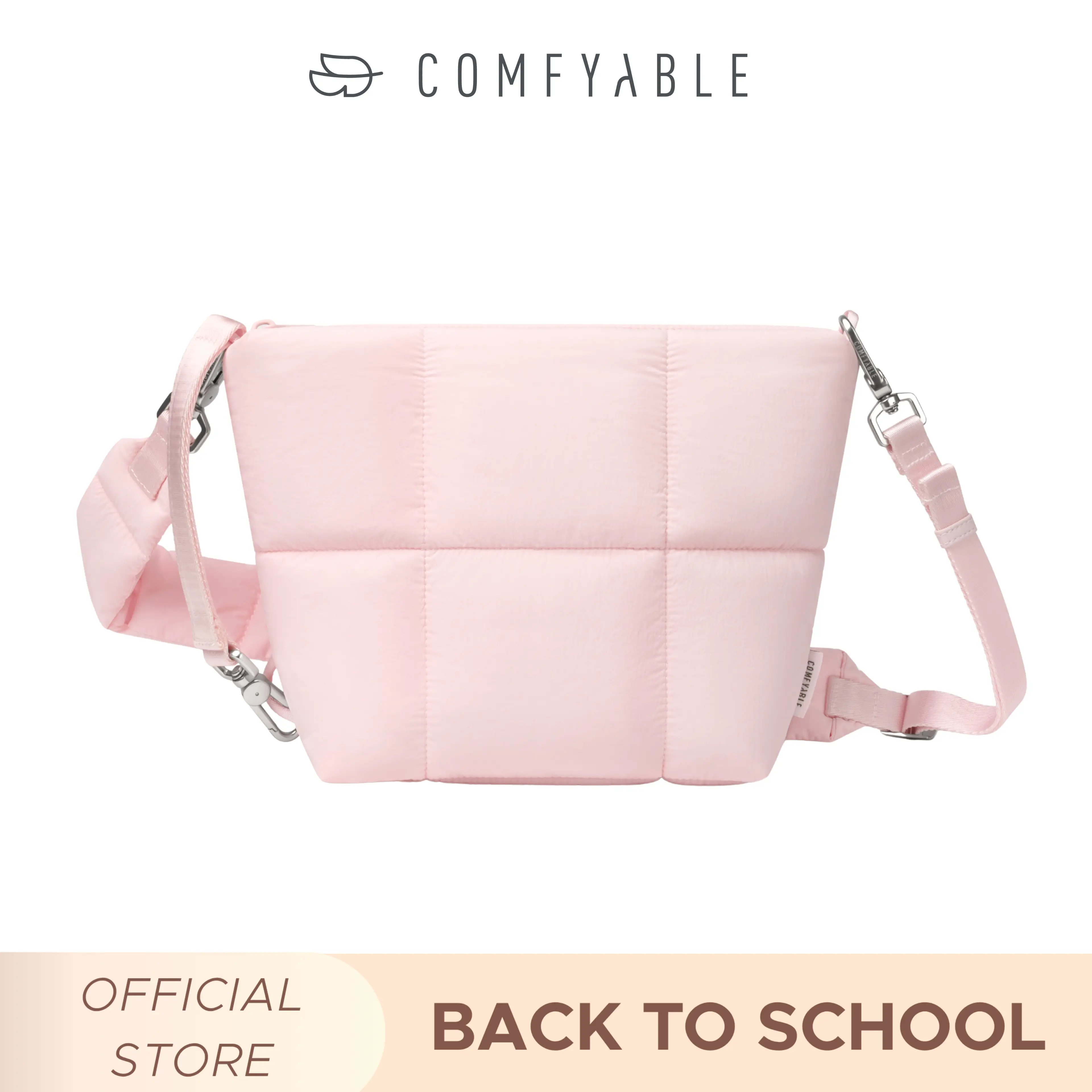 Comfyable Puffy Camera Bag, Soft Pillow Camera Shoulder Bag, Water-resistant Cute Compact Shooting Purse for Mirrorless DSLR SLR Women and Men