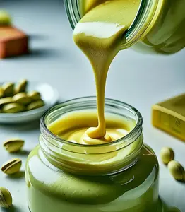 Pistachio Cream, Natural Sweet Pistachio Butter Spread Paste for Dubai Chocolate Bar, No Palm-Oil, 7 oz (200g) Milk Sunflower
