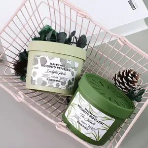 2pic Home Mosquito Repellent Fragrance Diffuser, Round Bathroom Diffuser, Suitable for Office Use, Air Freshener Gel Diffuser, Leak-proof Design, Can Be Used in Cars and Rooms, Bathroom Fragrance Diffuser, Gift for Friends and Family.7oz