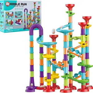 Versatile Catapult Track Ball Slide Building Blocks Three-Dimensional Maze Pipeline Assembly Children's Early Education Toys
