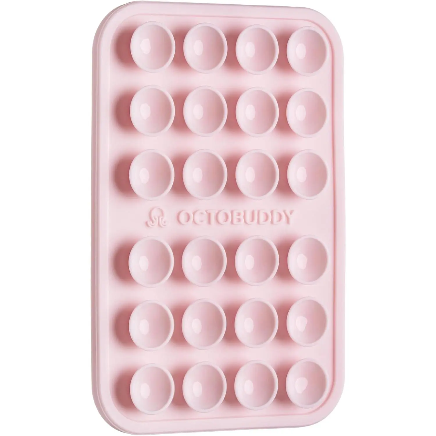 OCTOBUD Classic - Silicone Suction Phone Case Adhesive Mount - Hands-Free, Strong Grip Holder for Selfies and Videos - iPhone and Android Compatible - 2.25″ x 3.25″