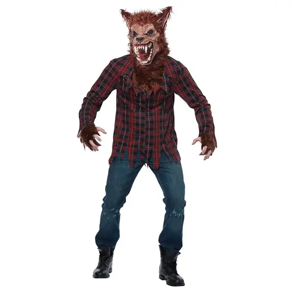 Men's Full Moon Werewolf 3 Piece Costume