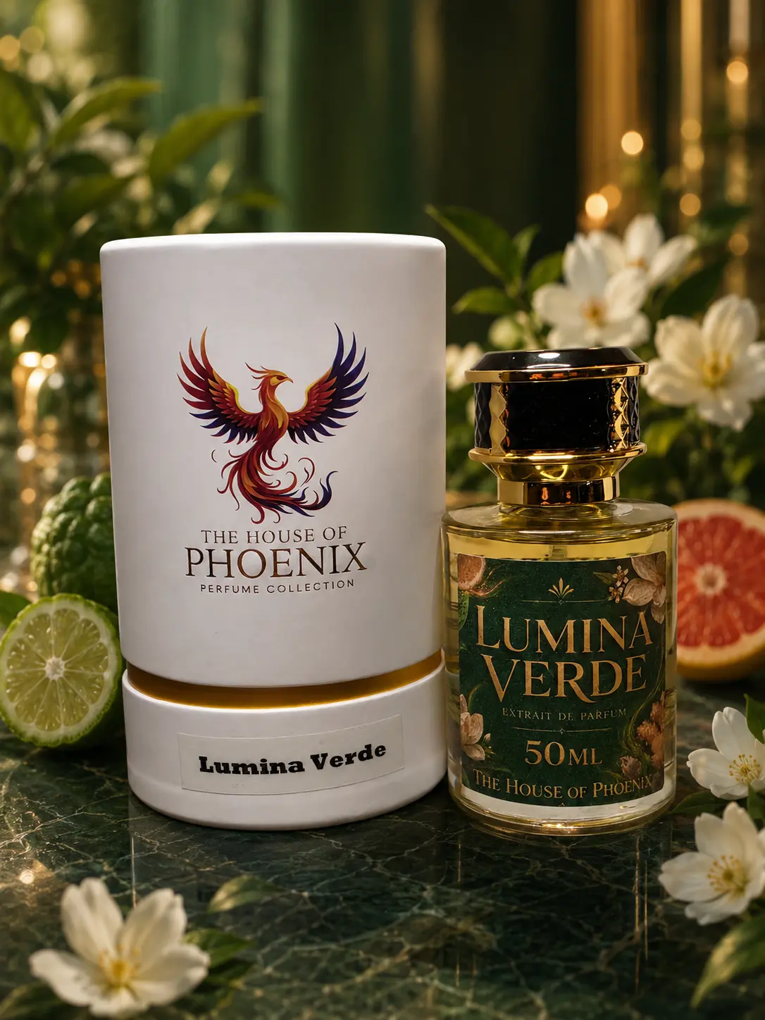 Lumina Verde Extrait de Parfum, 50ml Unisex Fragrances by The House of Phoenix
