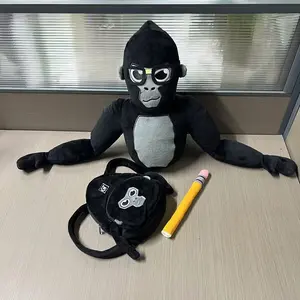 Plush Gorilla Doll Set, Perfect Party Gift, Christmas, Easter, Thanksgiving, Valentine's Day, Birthday, Student Gifts, High-Quality Plush Toys