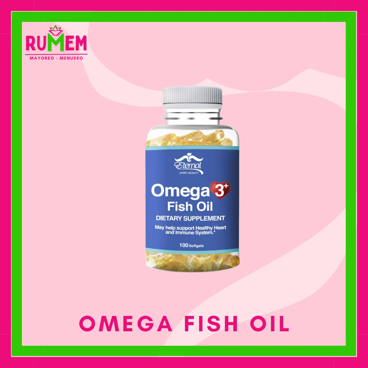 OMEGA 3 FISH OIL  WHITH EPA AND DHA  ESB Natural Vitamin