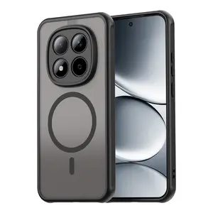 For POCO C85 F8 F7 X7 F6 Pro Ultra  Redmi Note 15 14 13  Pro Pro+ 4G  5G  Xiaomi 15 17 Ultra 17 Pro Max  13C 14C 15T 14T Pro, Skin Feel Matte Magnetic Phone Case