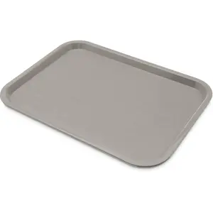 12" x 16", Gray  Café Standard Cafeteria / Fast Food Tray,