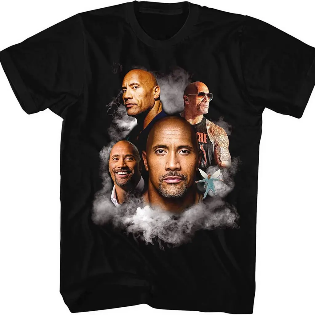 Dwayne Johnson Portrait T-Shirt