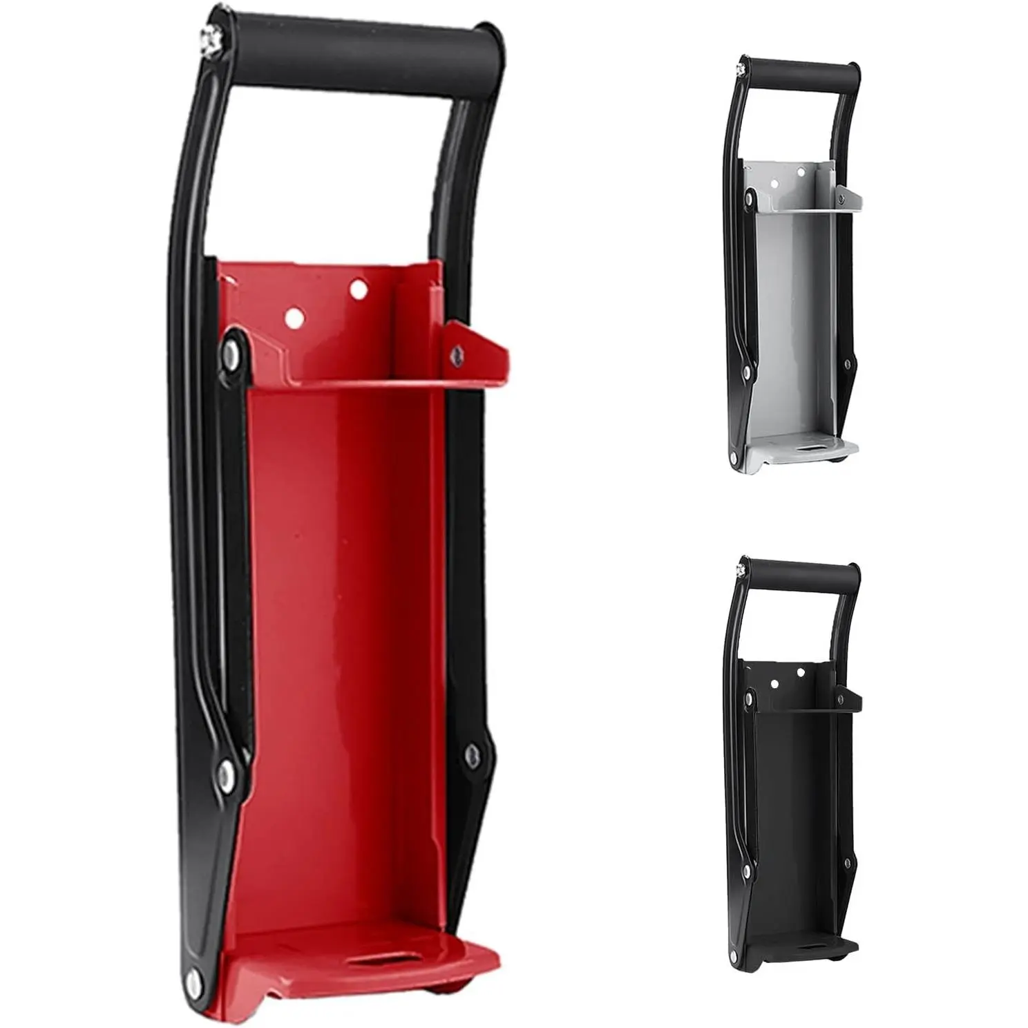 Can Crusher,Suitable for 12oz and 16oz aluminum cans, soda cans,beer cans, etc. ,Efficient recycling tool. (red)