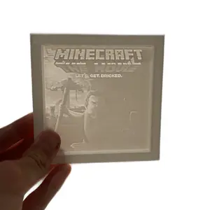 3d printed Jack Black meme lithophane