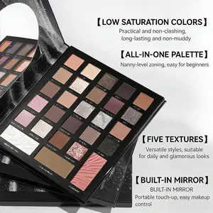 Multicolor Eyeshadow Palette-27 Shades , Silky Smooth Powder, High Pigment & Easy Blending, Perfect for Natural, Daily & Glam Eye Looks, Wonderful Gift for Ladies & Makeup Enthusiasts