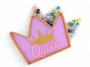 Crown Queen Picky Pad and Tray- Satisfy Your Urge to Pick, Pop and Peel Stress-Free!