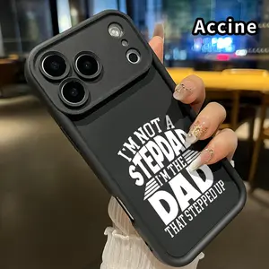 Case for  iPhone 17 Pro Max 16 Plus 15 14 13 12 11 XR Air E Stepped Up Dad Printed Full Coverage Armor Lens Protect Anti-Scratch Rugged Softcase for Boy