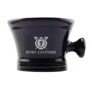 Henry Cavendish® Gentleman's Ceramic Shave Soap Bowl with Handle.