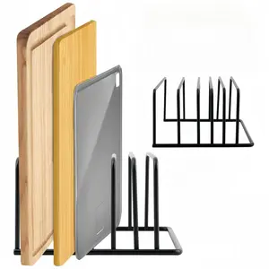 1 pc multi-purpose chopping board rack, kitchen storage rack, chopping board rack, small chopping board countertop floor rack