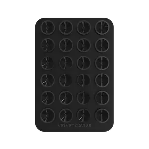 Velvet Caviar Black MightyGrip MagSafe Mount - Suction Cup Phone Case Mount Compatible with MagSafe Devices Only - Magnetic Silicone Sticky Phone Grip