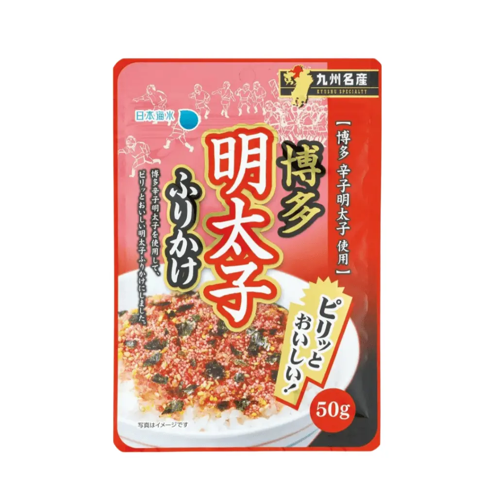 Hakata Mentaiko Furikake Spice - 55g Spicy Cod Roe Blend Seasoned Mix, High Protein, Savory Aroma, Spicy Umami-Rich Flavor, Spicy And Umami-Rich Flavor