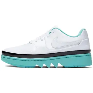 Women's Jordan Air Jordan 1 Jester XX Low Laced Athletic Sneakers - Mint Green, Slip-Resistant, Retro Basketball Casual Trainers, Athletic Shoes