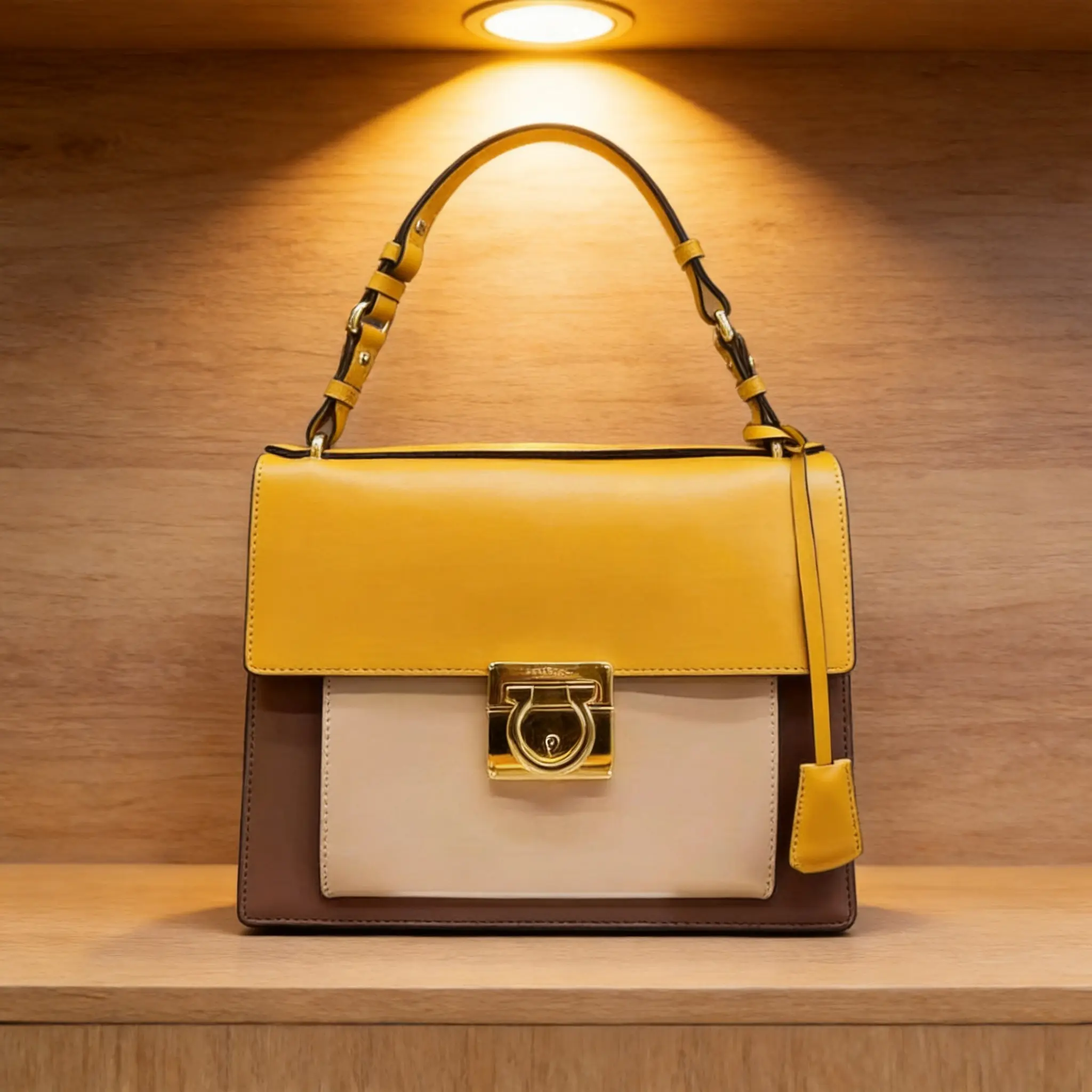 Pre-owned SALVATORE FERRAGAMO Leather Shoulder Bag D0626656018