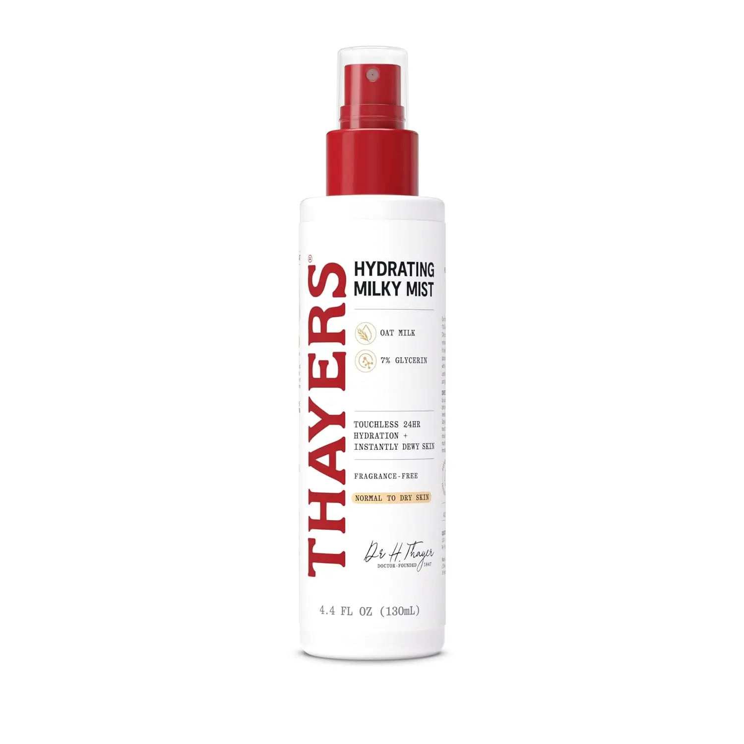 Milky Mist with Oat Milk & 7% Glycerin, Facial Spray for Skin Barrier Repair & 24 Hour Hydration, Toner Spray Made for All Skin Types, Fragrance-Free, 4.4 fl oz