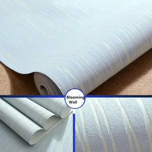 Modern Simple Style Wallpaper, 4 Counts/set Self Adhesive Wallpaper, Wall Decor for Home Living Room Bedroom Hotel Restaurant