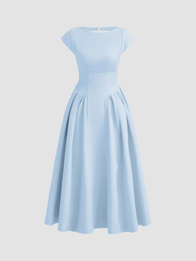 cider light blue dress Blue Moon Anna Dress  DATURA