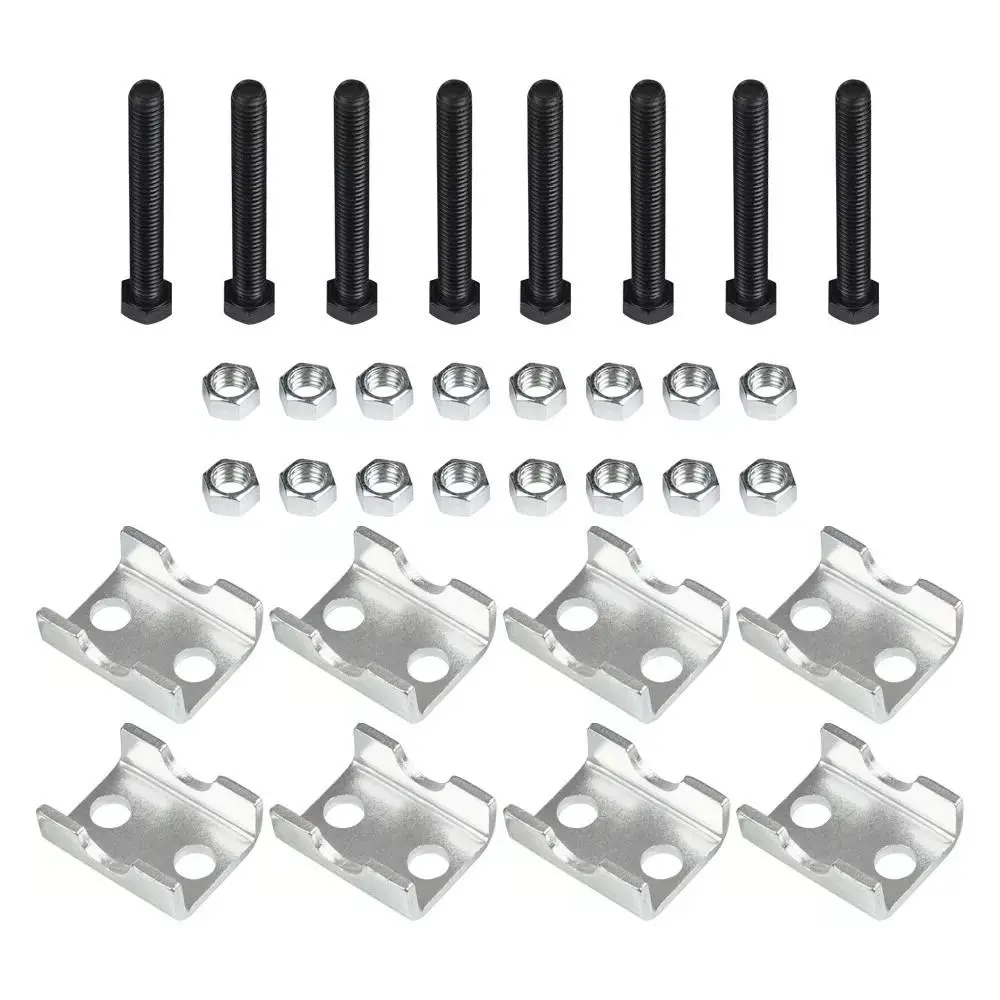 4Pcs Metal Car Coil Spring Compressor Kit, 2-Way Adjustable for Cars' Lift/Lower Spring Work, Automotive Engine & Transmission Repair Tool