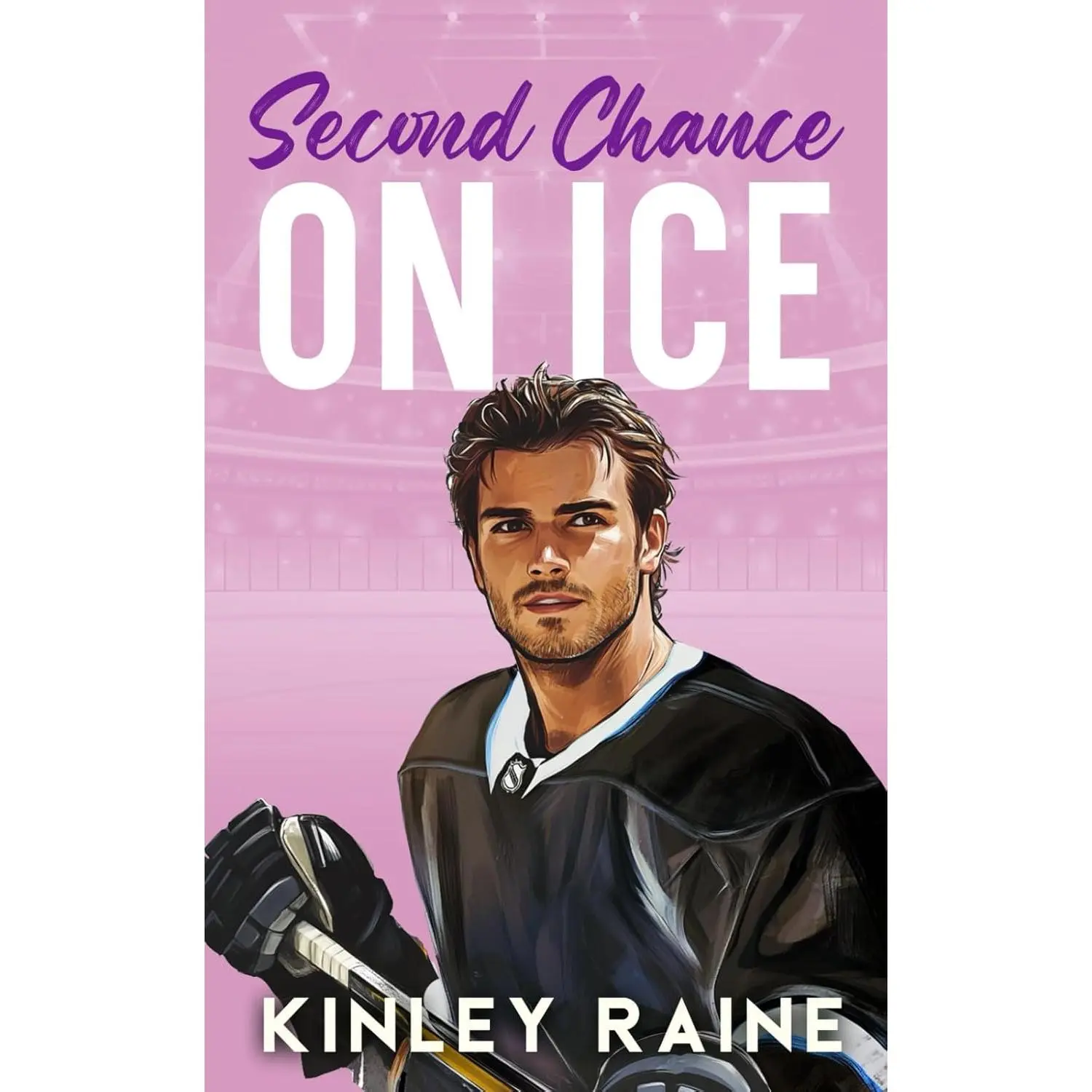 Second Chance on Ice: A Sweet Small Town Hockey RomCom (Hawks Hockey Romance) - Paperback