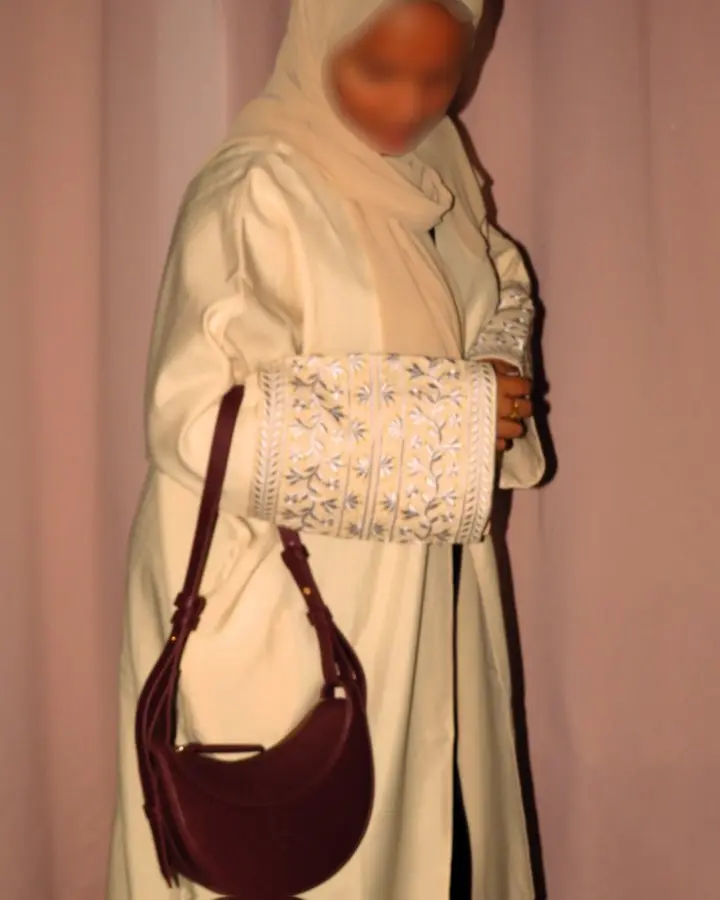 Limited Az-Zahra Open Abaya Beige