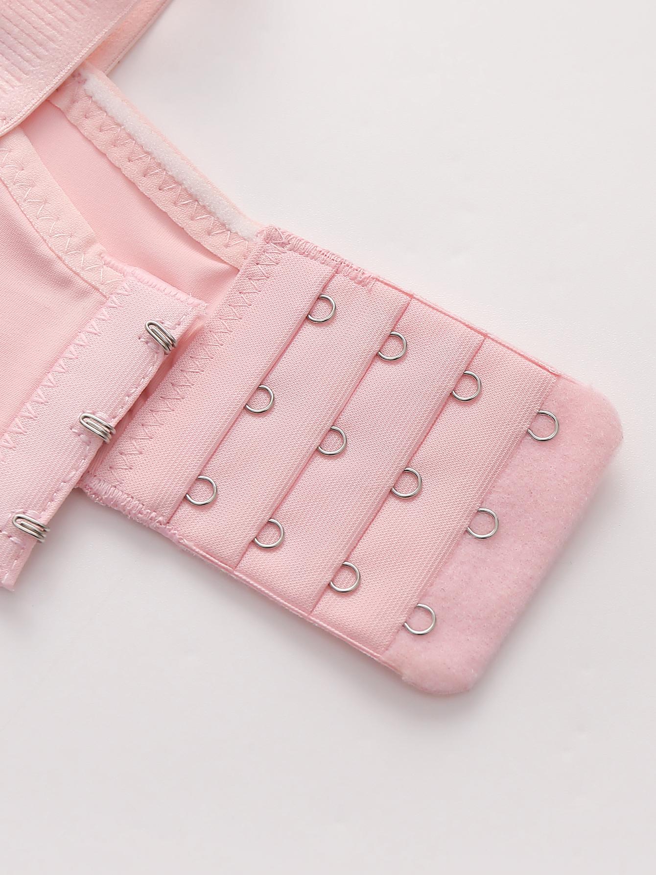 6PCS Women's Push Up Bra, Breathable Adjustable Strap Soft Comfortand Fit Adjustable Hook & Eye Lingerie Top for Daily Wear, Lingerie for All Seasons, Soft Fabric Bra