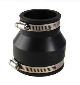Rubber Flex Coupling 4" x 4" Clay Specifically Designed for Clay Context No Additional Specifications or Materials Assumed
