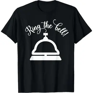 Ring The Bell Service Bell Graphic T-Shirt - Funny Restaurant Server Tee