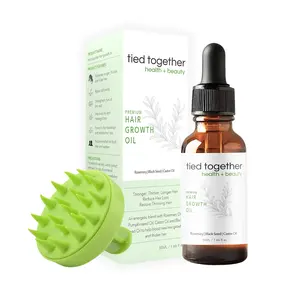 Organic Rosemary & Black Seed Hair Growth Oil - Strengthens & Nourishes for Thicker, Longer Hair - 50ml natural