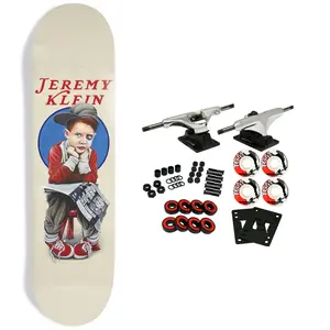 World Industries Skateboard Complete Jeremy Klein Black Eye Kid Slick 8.5" x 32.2"