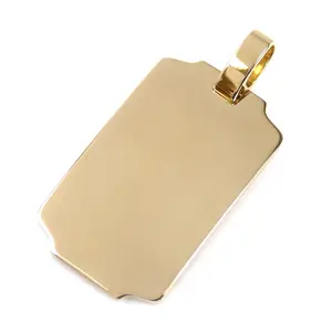 Pre-owned Cartier 18K Yellow Gold (Au750) Small Leather Goods Santos Dumont Au750 Pendant