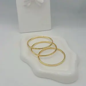 Yudijewerly # 2196 Bangles ( size 7) Open size
