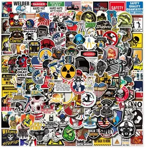 200 PCS Hard Hat , Funny  Hardhat Helmet and Decals, Tool Box Stickers,