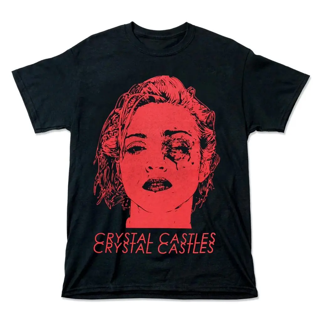 Crystal Castles Indie Electro Style Unisex T-Shirt, Everyday Cotton Tee YZ240203