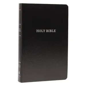 USED-KJV, Gift and Award Bible, Imitation Leather, Black, Red Letter Edition by Thomas Nelson (Imitation Leather)