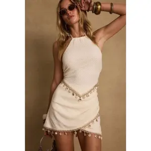 Isla Ivory Shell Trimmed Top