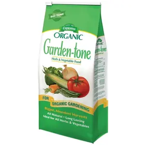 Espoma GT18 18 Lb Garden Tone Premium Natural Fertilizer, Premium Fertilizer for Outdoor Plant Soil