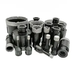 SHDIATOOL Diamond Core Drill Bits for Porcelain Ceramic Tile Marble Brick Vacuum Brazed Hole Saw