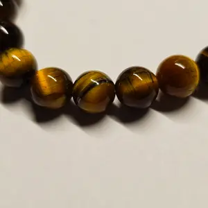 Tiger's Eye Bracelet 8mm Beads | Natural Crystal Stretch Bracelet for Everyday Wear & Gifting