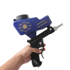 Handheld sandblasting gun, a portable DIY home tool for removing rust, restoring metal, and improving furniture; durable and easy to carry, suitable for DIY use.