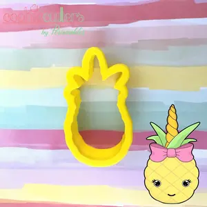 Unicorn Pineapple Cookie Cutter
