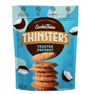 Thinster's Cookie Thins - Toasted Coconut Flavor Snack (16oz)