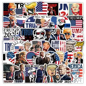 250 waterproof stickers, personality Trump, mobile phone cup luggage decoration stickers