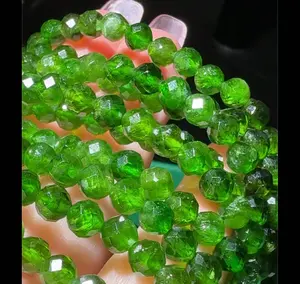 Diopsite5mm diamond-shaped bracelet.