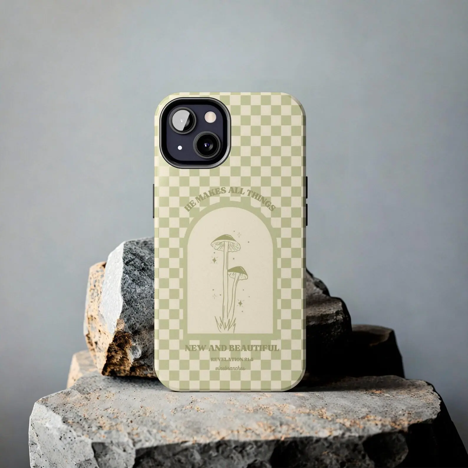 Christian Phone Case, New and Beautiful, iPhone 16 15 14 13 12 11 Pro Max Plus X SE Durable Hard Case,  Minimal Modern Trendy Aesthetic Gift