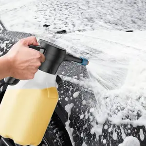 Portable Car Foam Sprayer, Large Capacity, Wireless Rechargeable Electric Foamer, Dual Motor, Long Battery Life, Wide Spray Area, Fine Uniform Foam